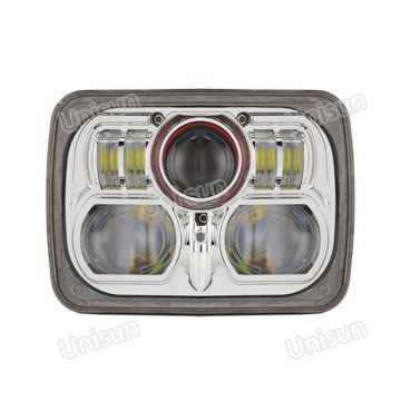 5X7 12V 85W CREE LED Faro de haz sellado